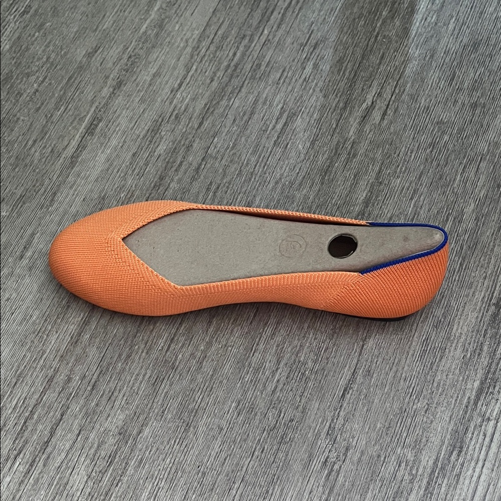 Rothy's Orange and Blue Women's Flats